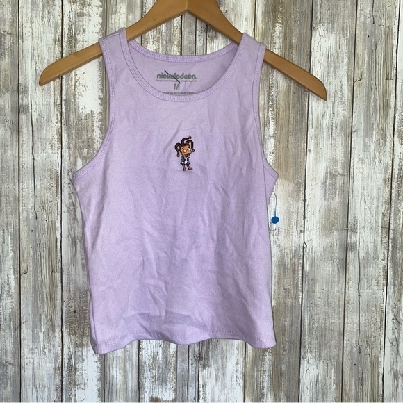 Rugrats Suzie Purple Ribbed Tank - Picture 1 of 4